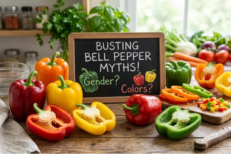 Busting Bell Pepper Myths (Gender, Colors, and Fruits vs. Veggies)