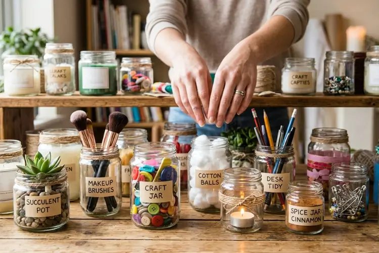 28 Clever Things to Do With Old Candle Jars