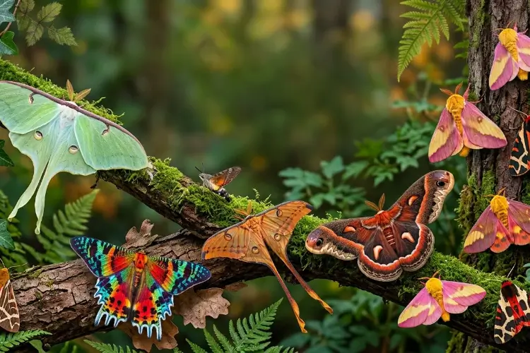 21 Moth Species More Beautiful Than Butterflies